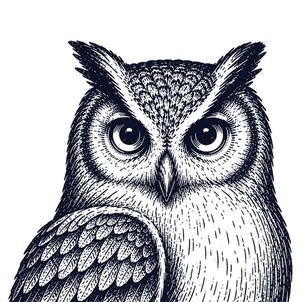 Trusted Library owl logo